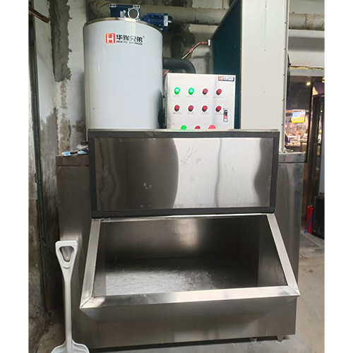 2吨片冰机交付山西临汾海鲜市场客户